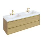 Cinnamon with Satin Brass